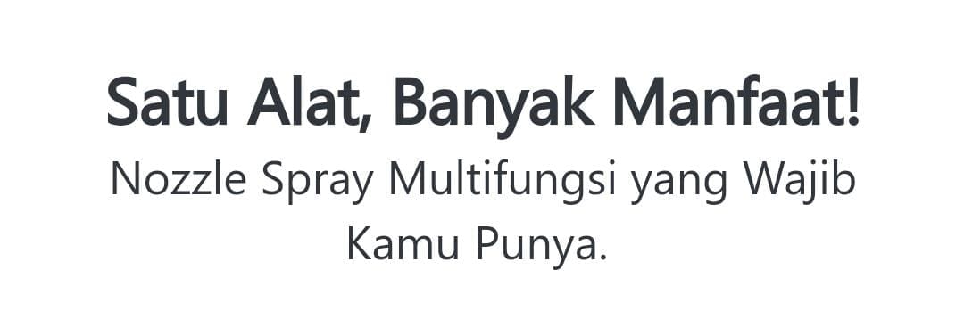 Semprotan Air Zet