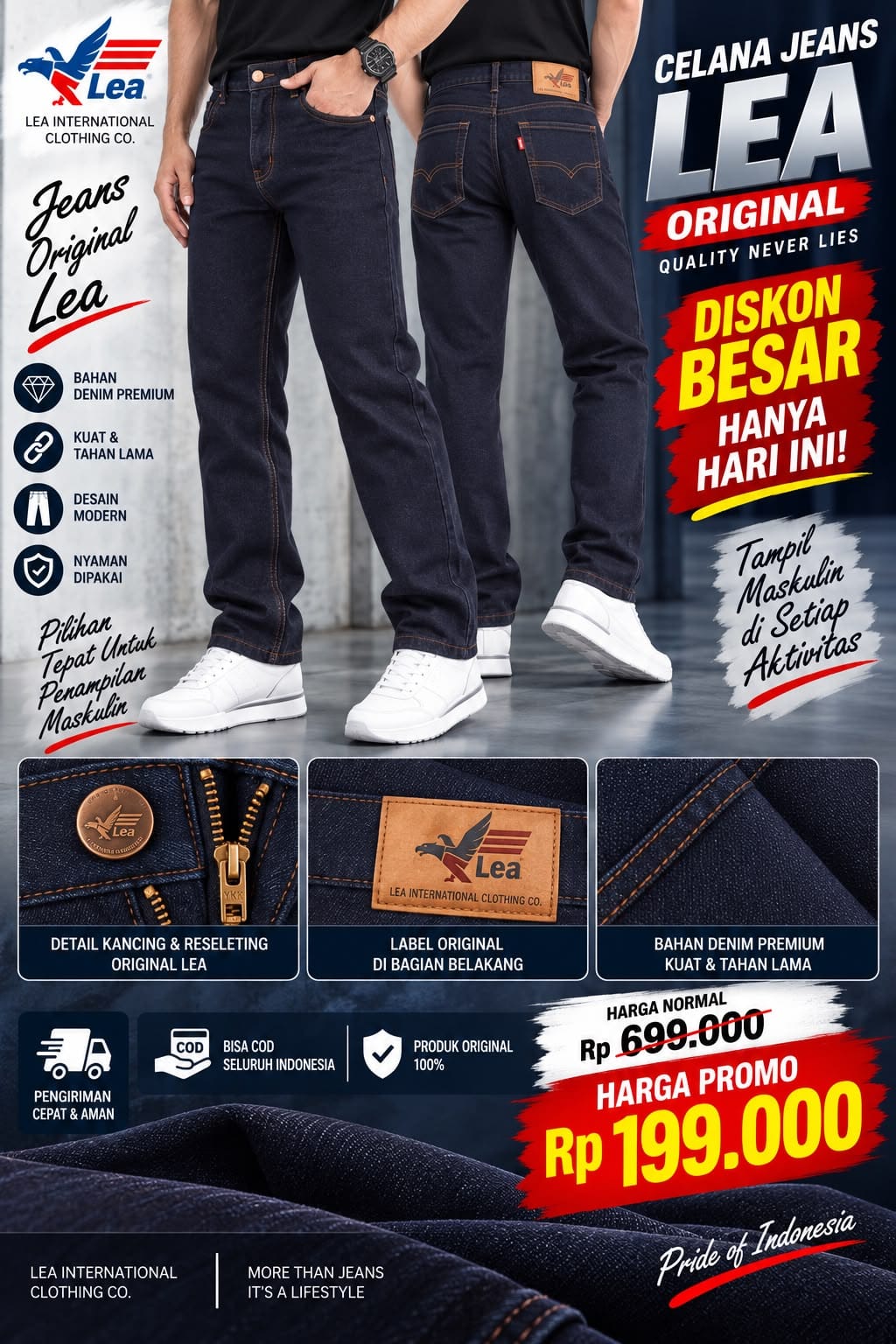 Promo Jeans LEA logo