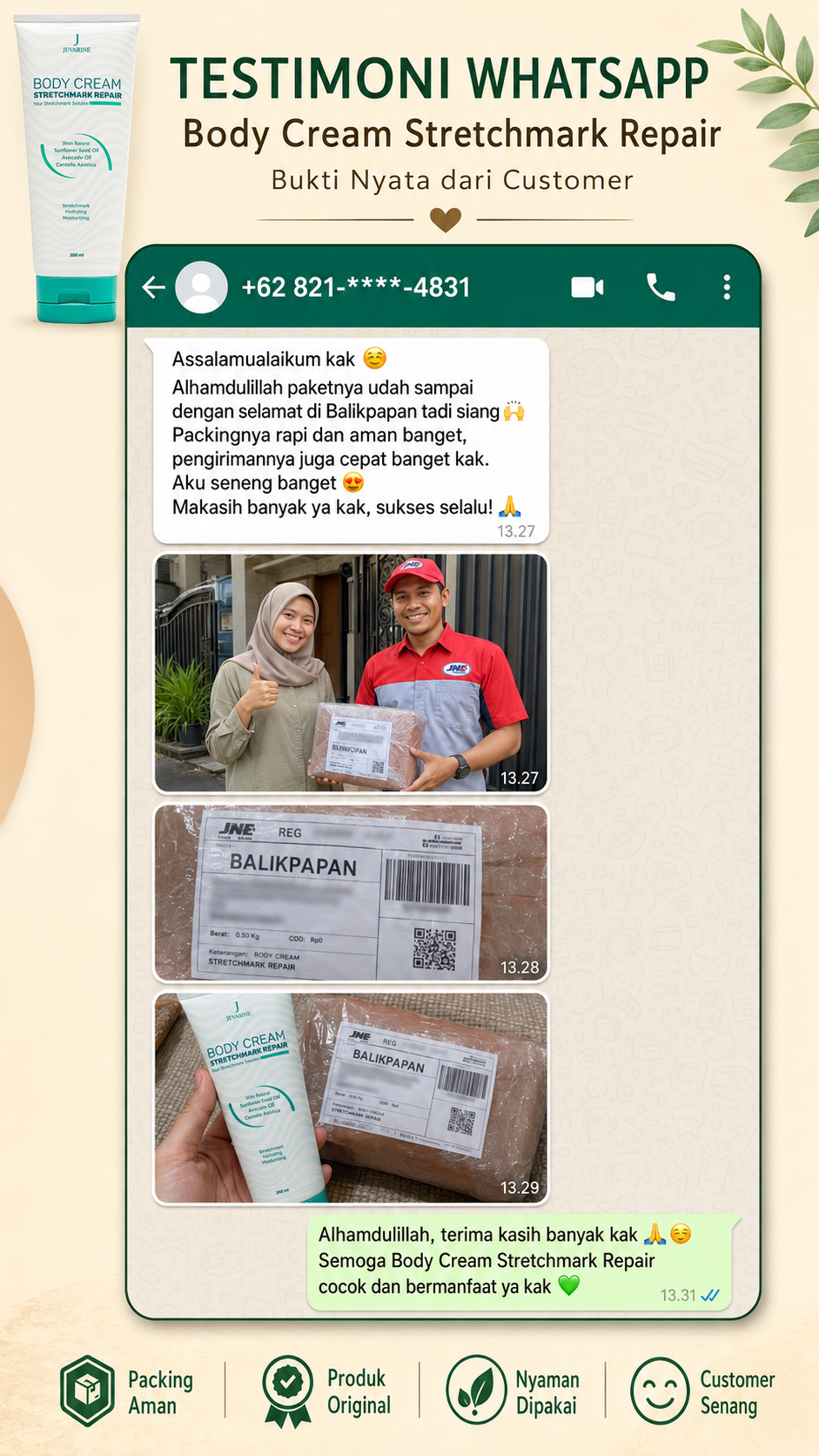 Testimoni Stretchmark
