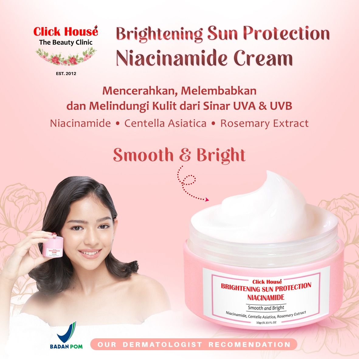 Click House Brightening Sun Protection Niacinamide logo