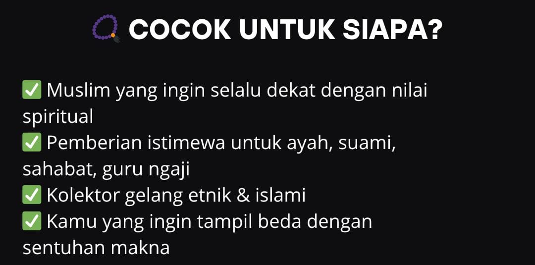 Gelang Tasbih Kokka 7