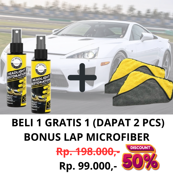 Headlight Cleaner (pembersih lampu mobil) logo