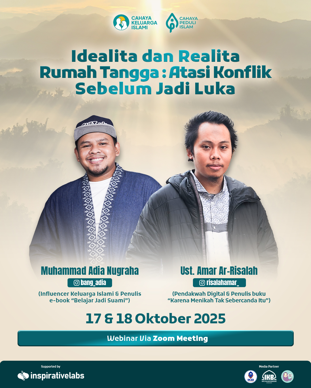 Seni Mengatasi Konflik Rumah Tangga - Bang Adia & Ust. Amar Ar-Risalah logo