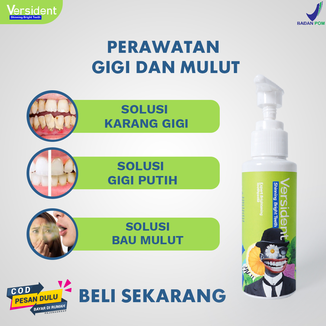 Versident Pasta Pemutih Gigi - Tk den