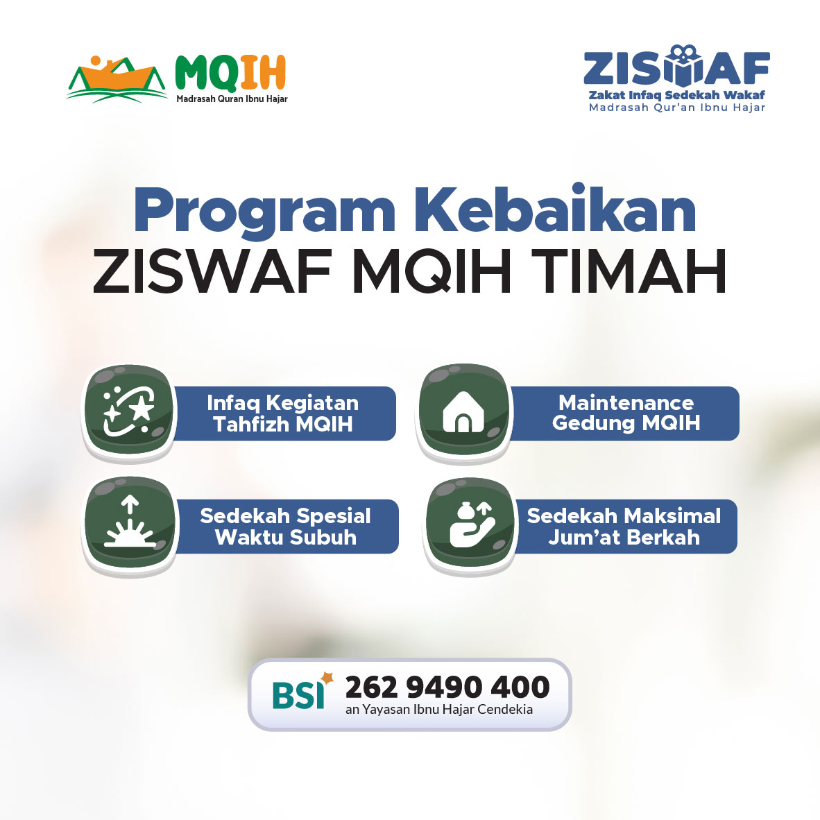 ZISWAF MQIH TIMAH logo