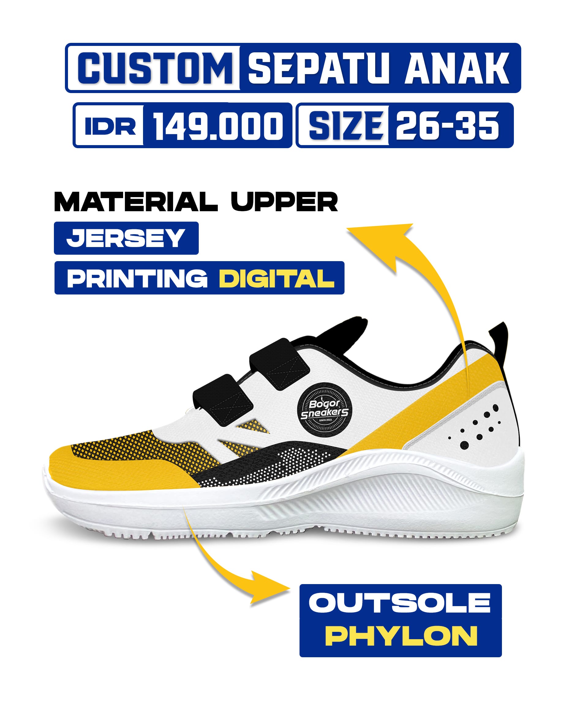 SEPATU CUSTOM BOGORSNEAKERS