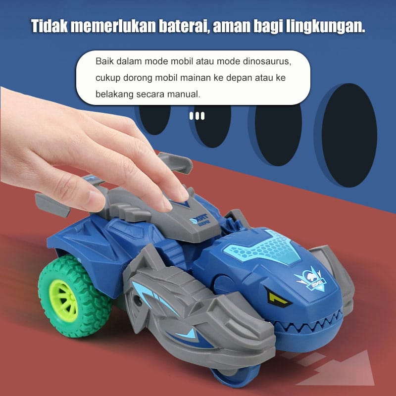 Mobil Dinosaur Deformasi