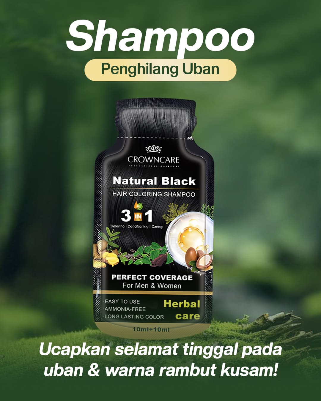 Semir Shampo Natural Black logo