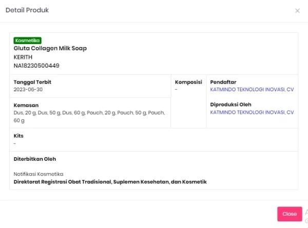 EverGlow Whitening Soap BPOM BL62-36