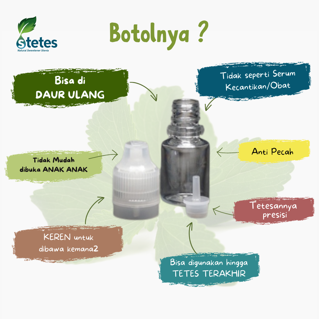 STETES Stevia Natural Sweetener 30ml