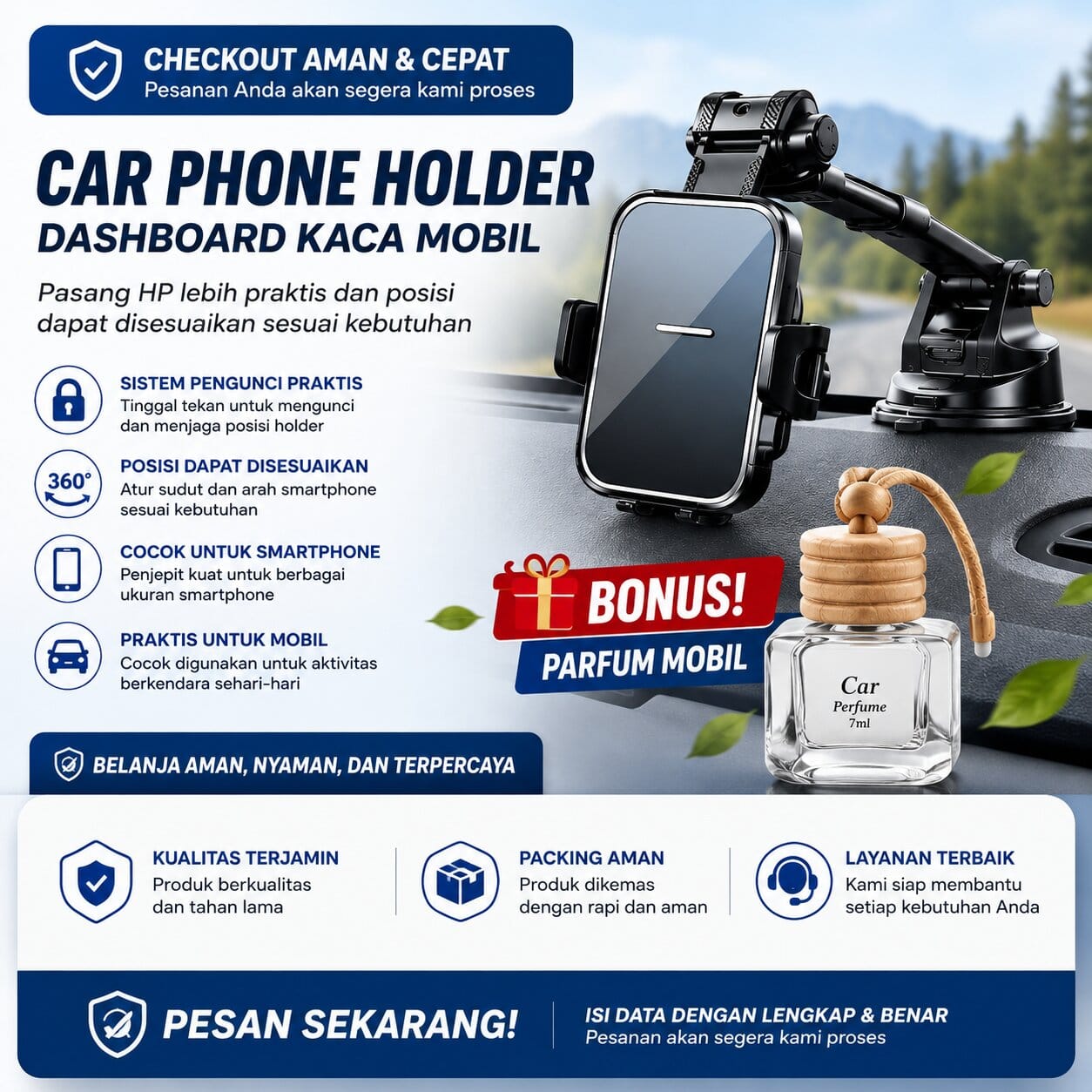 Car Phone Holder Dashboard logo
