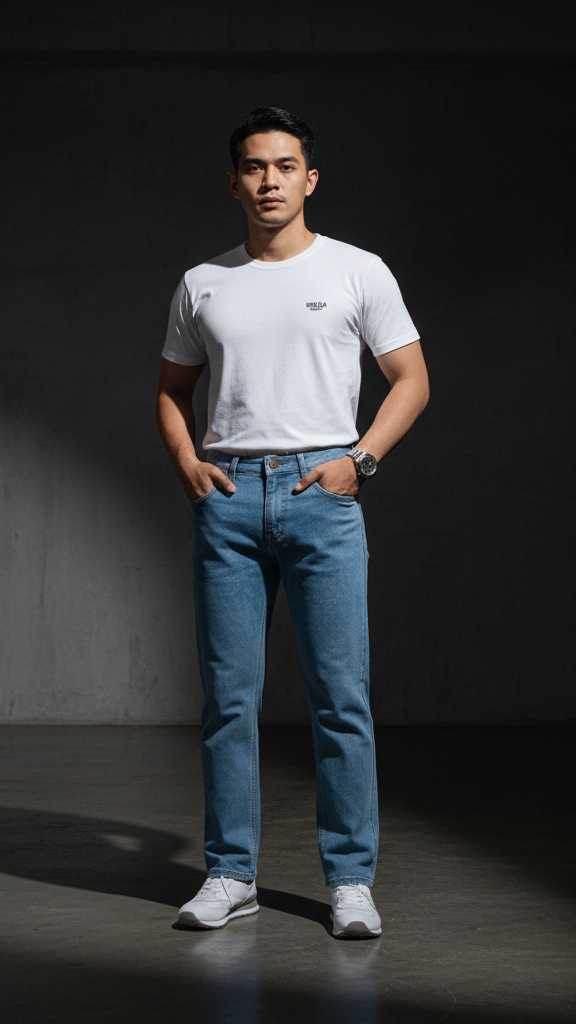 Jeans Pria KING LEA Original – Premium Quality logo