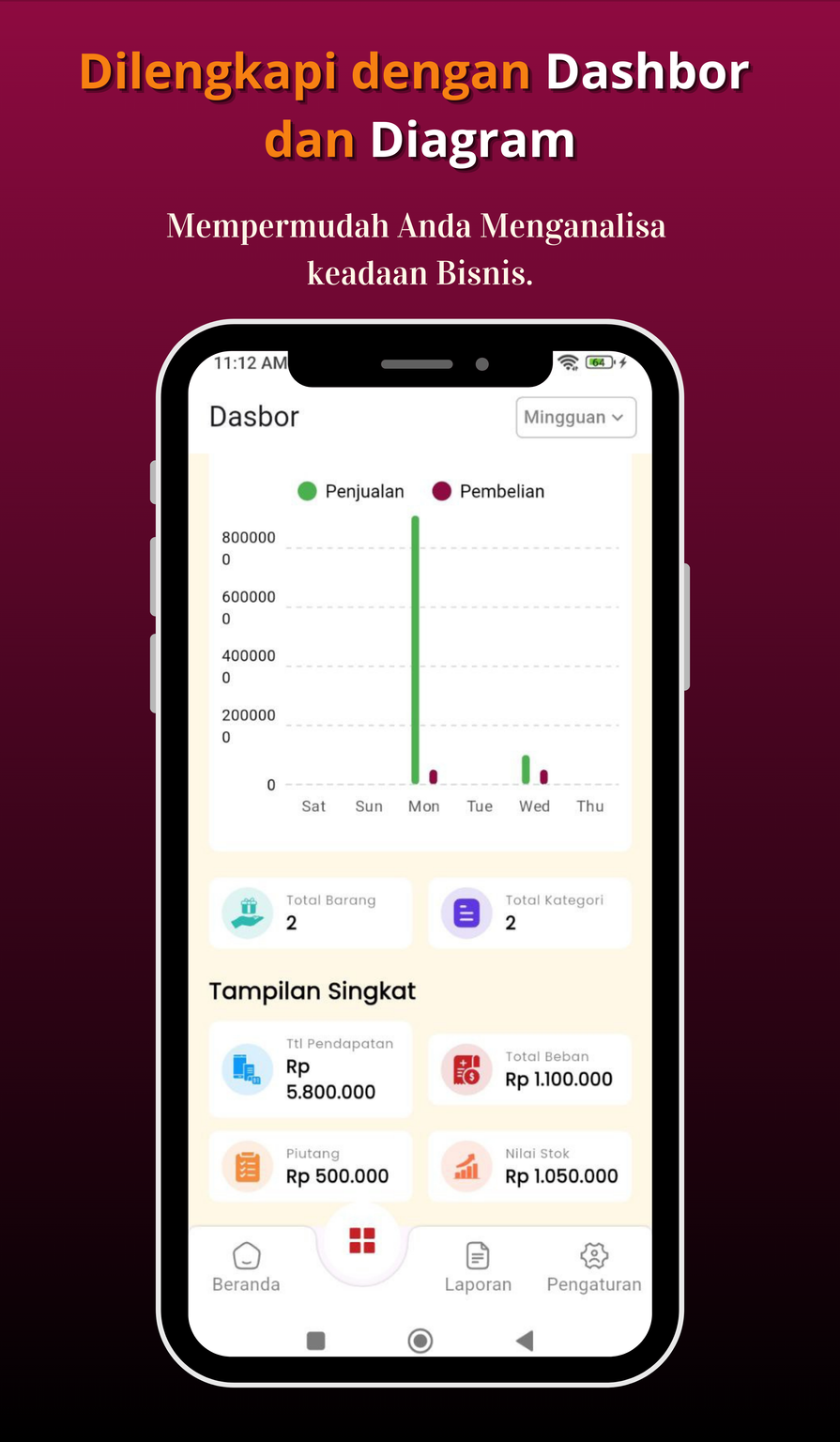 BUKBES Aplikasi Pembukuan Bisnis -