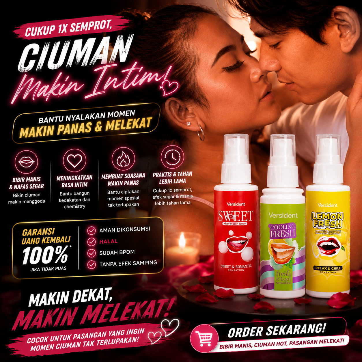 Parfume Mulut Versident Cooling Fresh - FBK