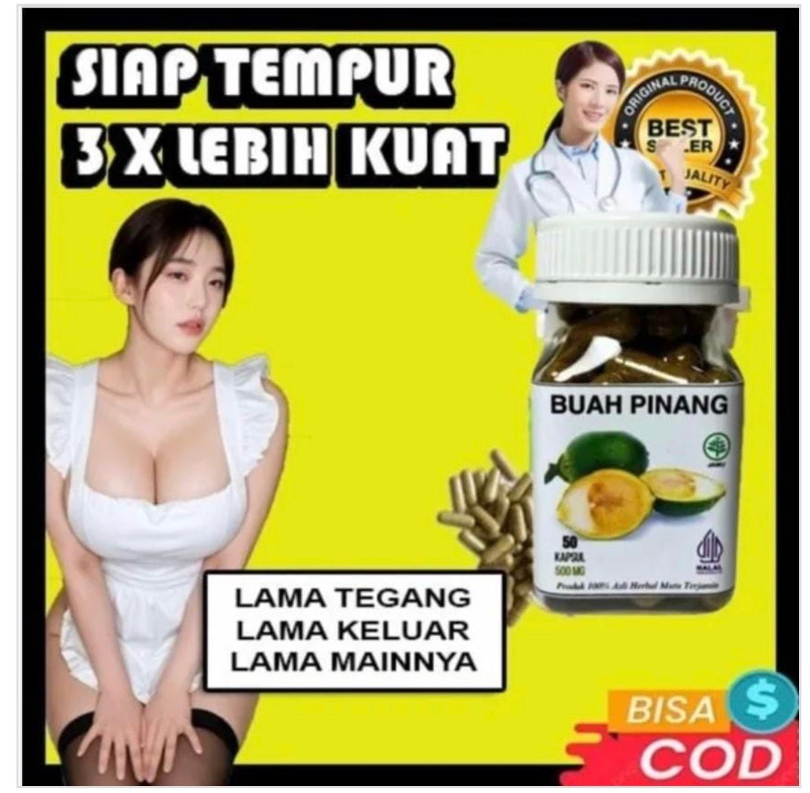 Promo Kapsul Buah Pinang - T logo