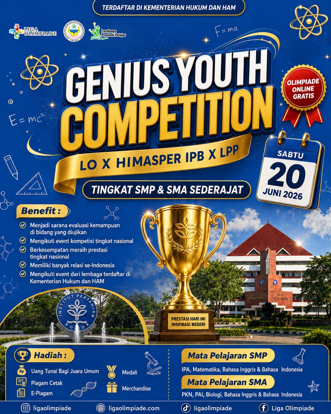 GENIUS YOUTH COMPETITION 2026 logo