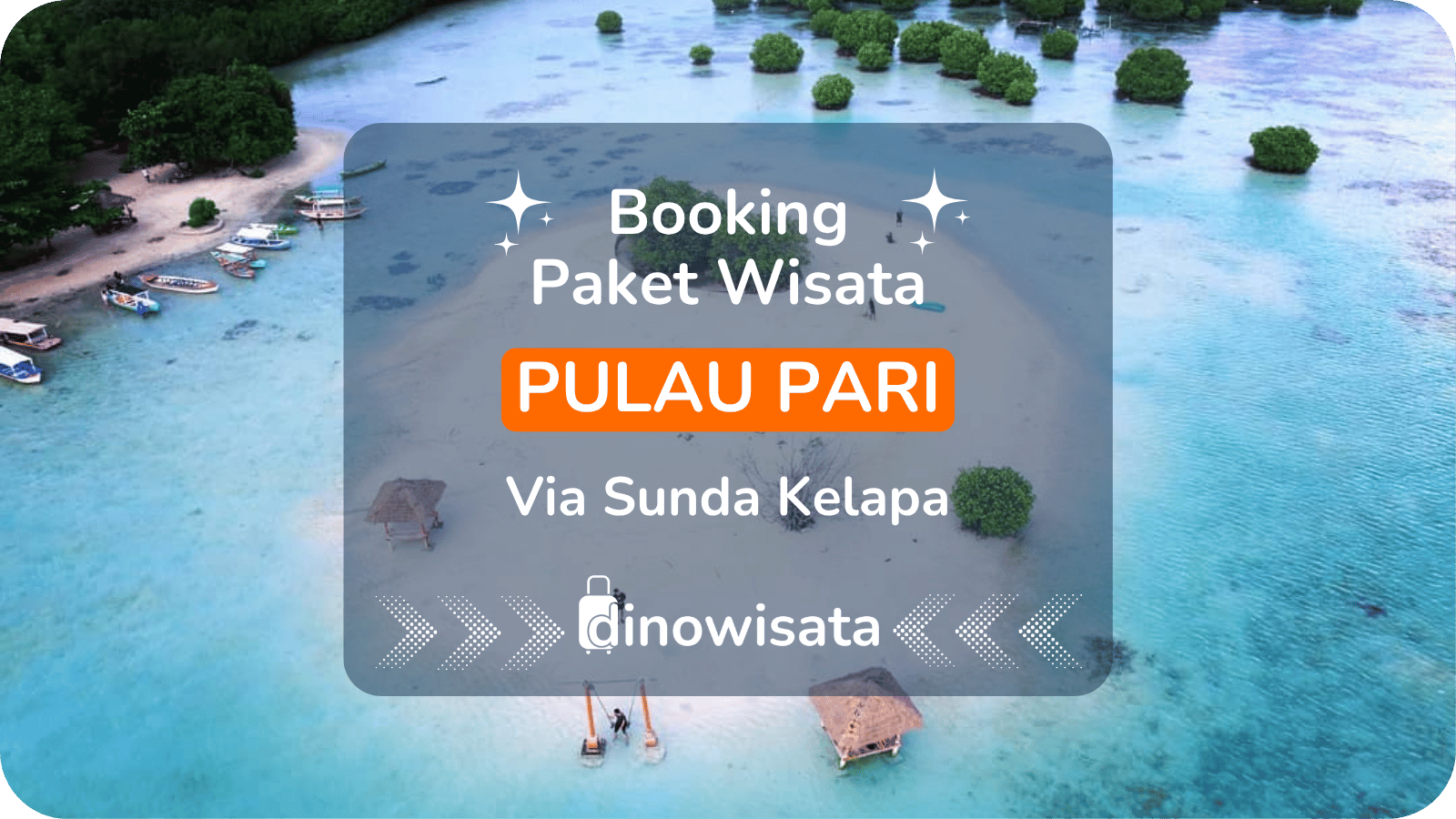 Pembayaran DP [Down Payment] Booking Paket Wisata Pulau Pari Via Sunda Kelapa [DP Rp.450.000/org] logo