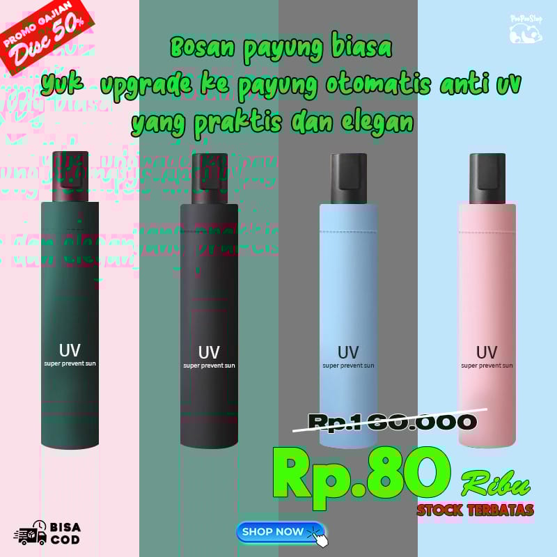 Payung Lipat Otomatis Anti UV logo