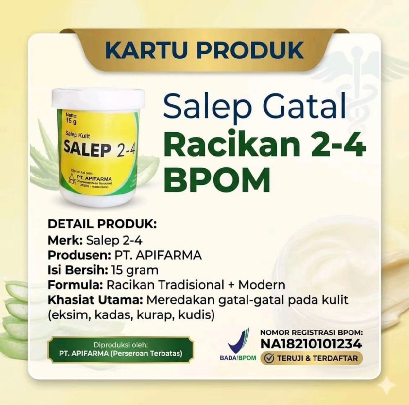SALEP GATAL RACIKAN - Salep Khusus Gatal Infeksi Jamur dan Bakteri - LD logo