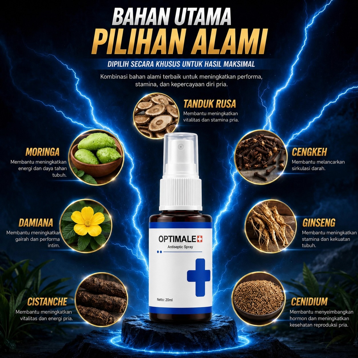 OPTIMALE SPRAY BPOM logo