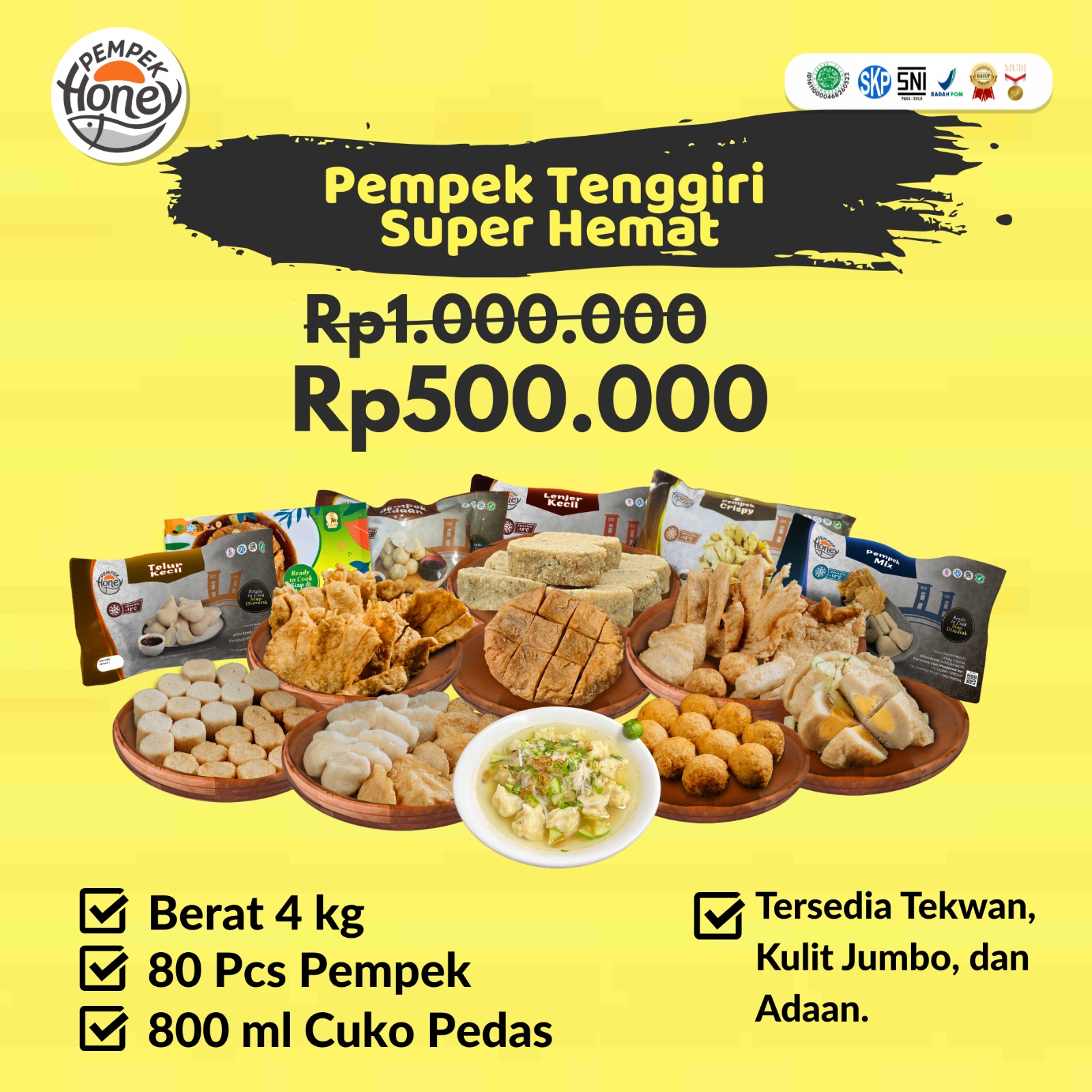 Pilihan Paket: Paket Hemat/Super Hemat
