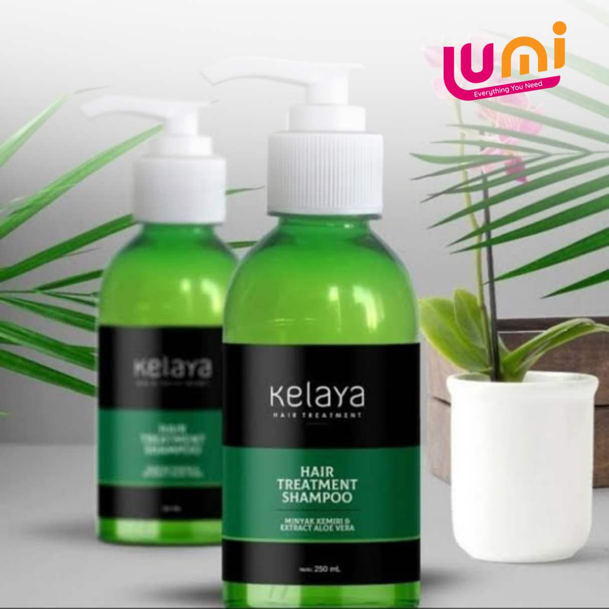 Shampoo Kelaya Hair Treatment Penumbuh Rambut Perawatan Rambut Rontok Anti Ketombe Shampo Original