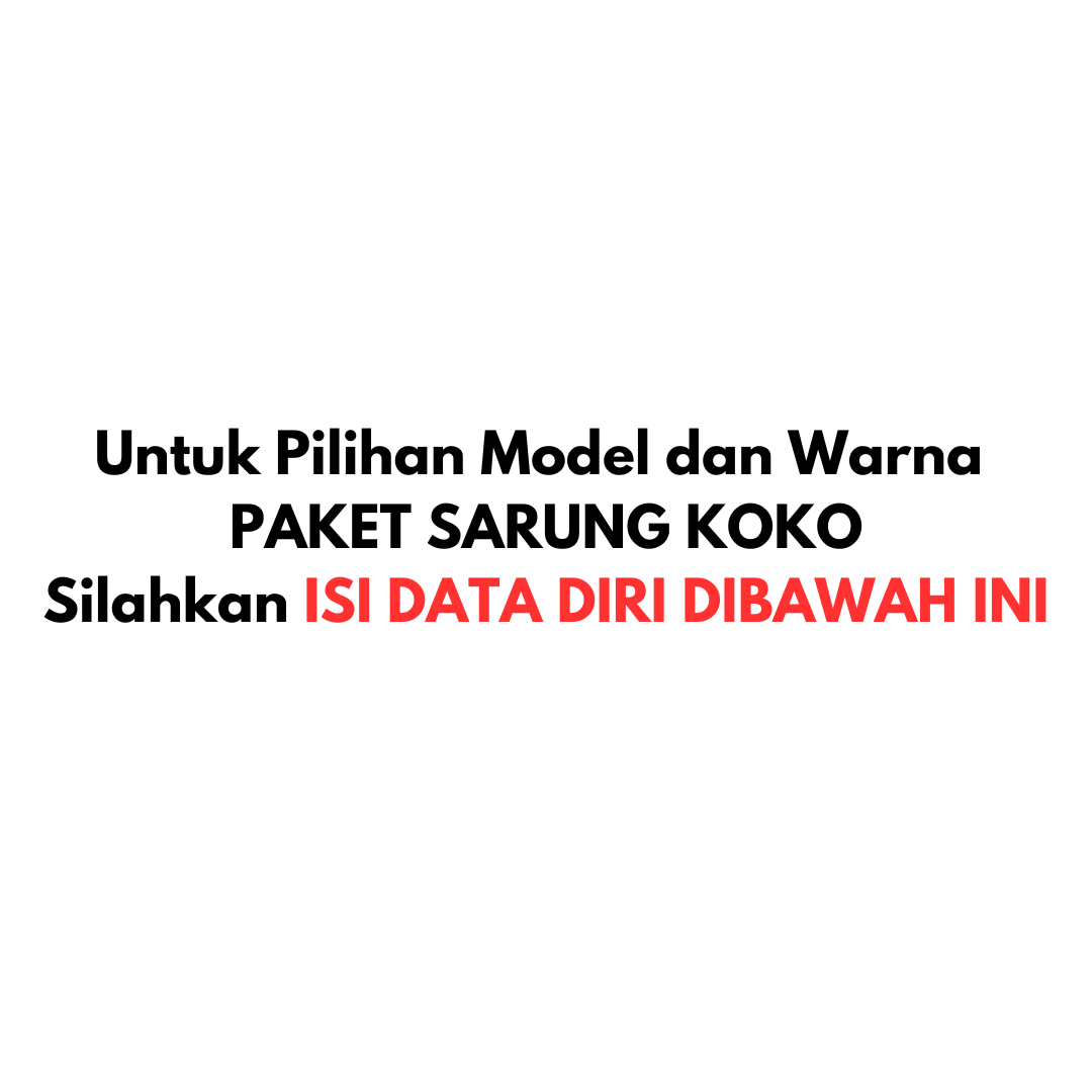 Sarung Koko - TT - Rfky - picapica02