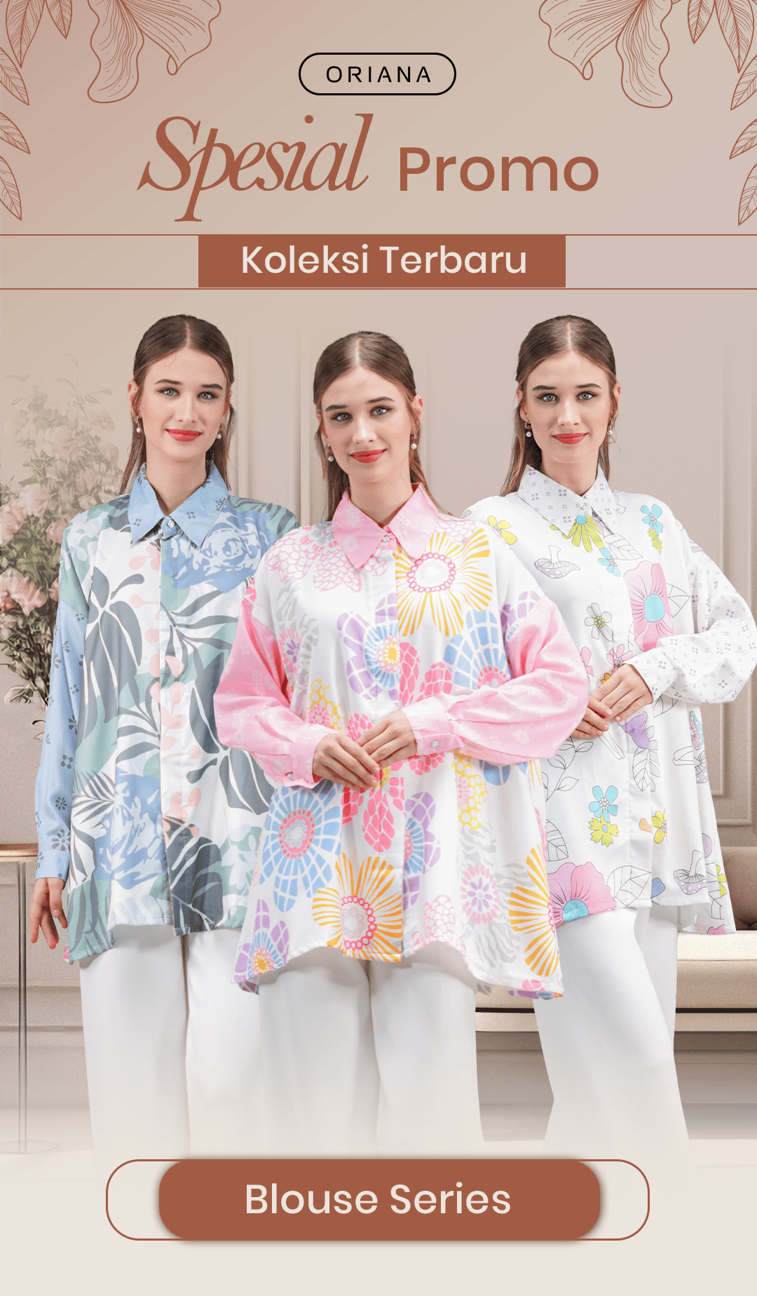 # FADS - Homewear Blouse Belvina Itzel Ciara (149k - 1 Piece) ASC logo