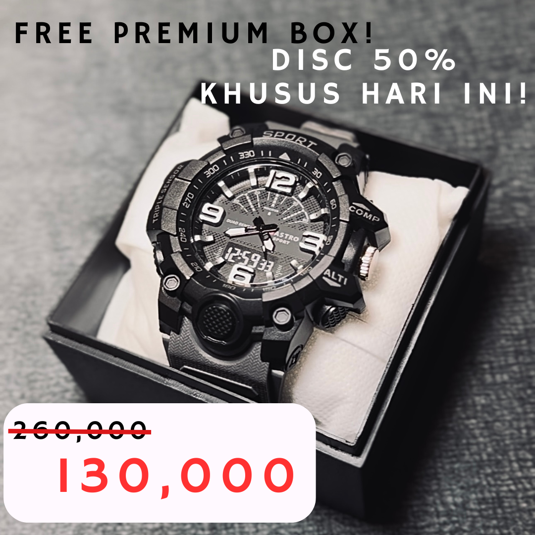 TANK WATCH (DISKON 50% UNTUK PEMBELIAN HARI INI)
