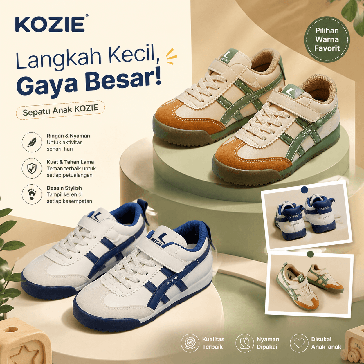 Sepatu Anak Anak Kozie