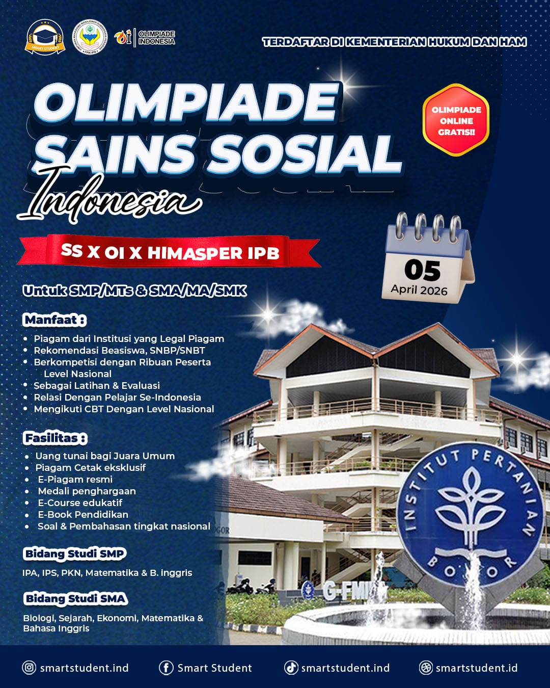 OLIMPIADE SAINS SOSIAL INDONESIA logo
