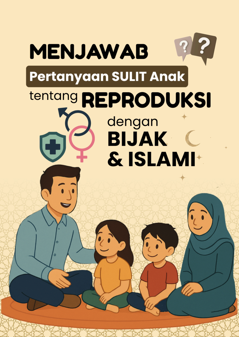 Sampul e-book Menjawab Pertanyaan Sulit Anak dengan Bijak & Islami