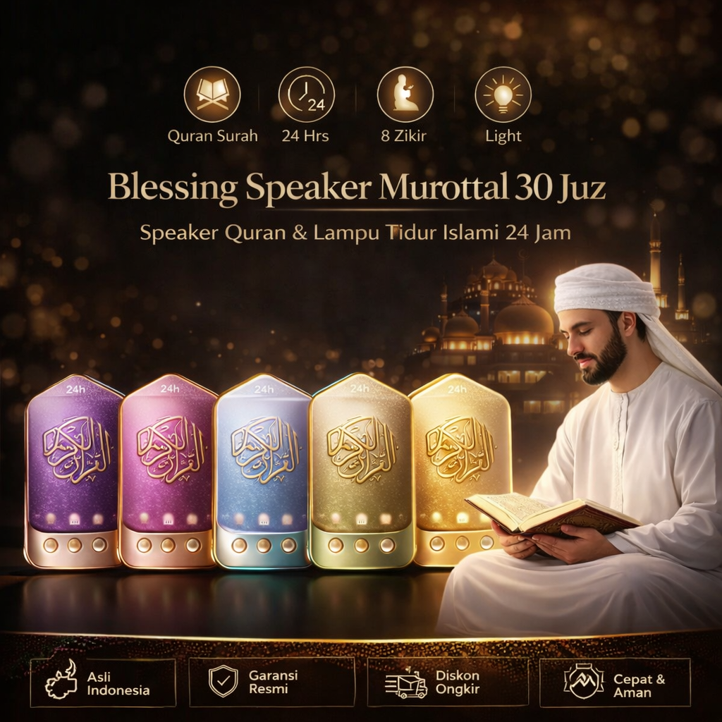 Blessing Speaker Qur'an 24 Hours HR62-25 New