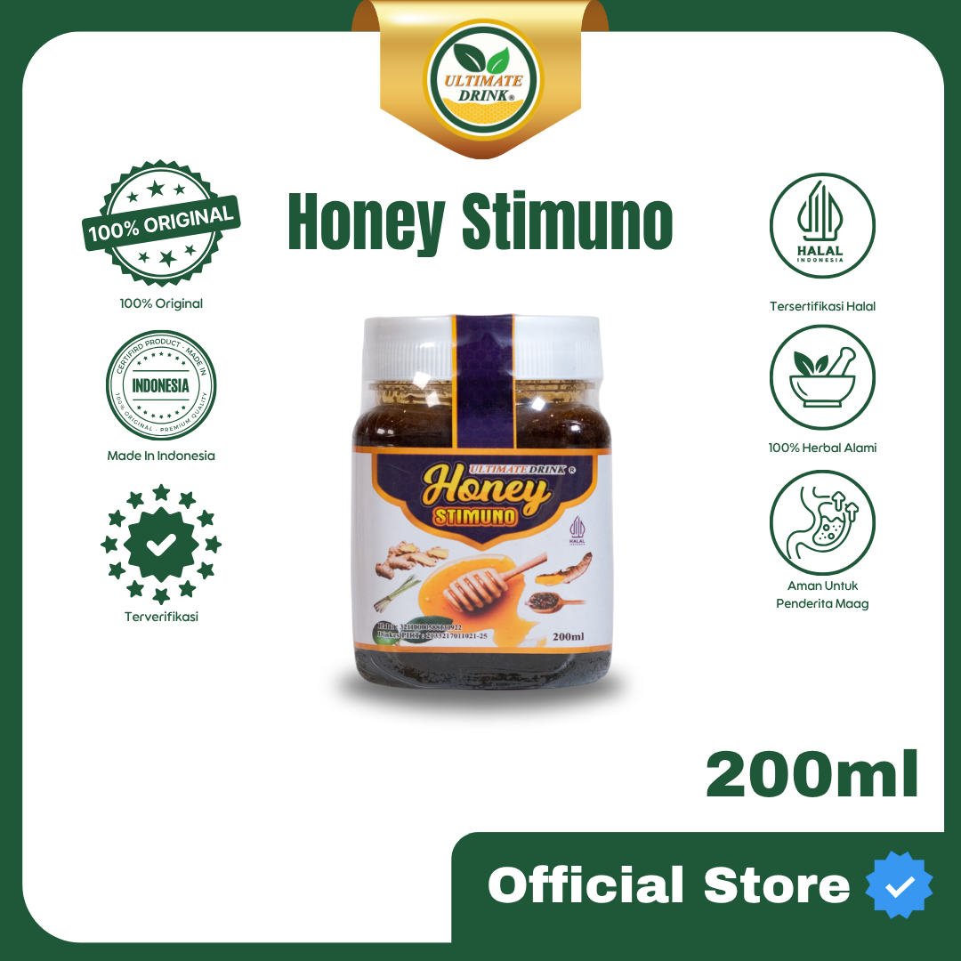 Ultimate Drink - Honey Stimuno 200ml logo